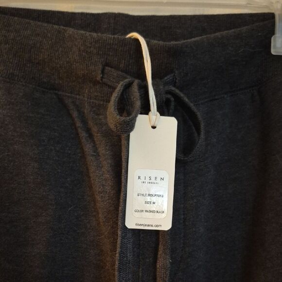 🎁25% Off Bundles🎁 RISEN Casual Women's Dark Grey Jogger Pants Sz Medium - Picture 3 of 11